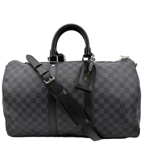 lv keepall 45 damier graphite price|Louis Vuitton Damier Graphite Keepall Bandouliere 45 .